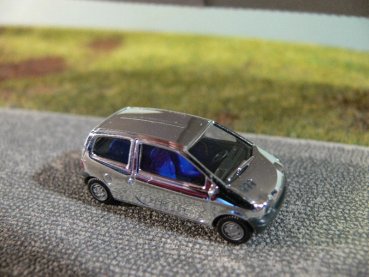 1/87 Herpa Renault Twingo chrome in Faltbox