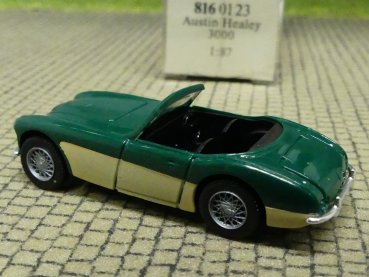 1/87 Wiking Austin Healey 3000 kiefergrün/beige 0816 01 B