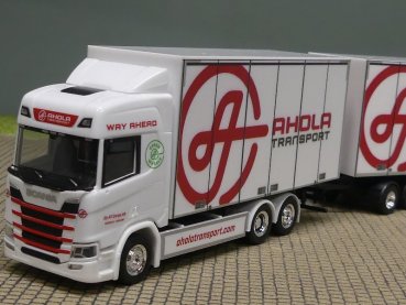 1/87 Herpa Scania CR 20 HD Schwedencombi Ahola Transport 315678