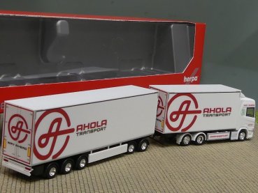 1/87 Herpa Scania CR 20 HD Schwedencombi Ahola Transport 315678