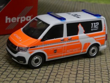 1/87 Herpa VW T 6.1 Bus Feuerwehr Wolfsburg 096928