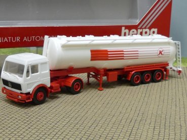 1/87 Herpa MB NG Kässbohrer Silo-Sattelzug