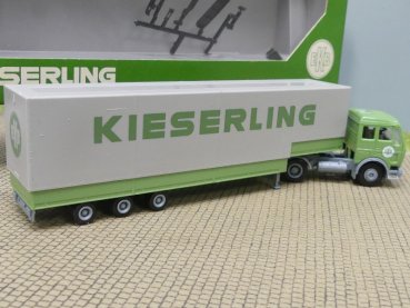 1/87 Herpa MB NG Kieserling EKB Volumenplanen-Sattelzug