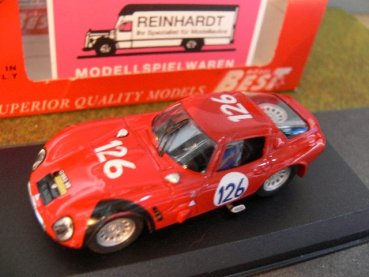 1/43 Best Alfa Romeo TZ2 Targa Florio 1966 #126  9105