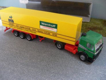 1/87 Albedo MB SK Wemhoff Landhandel Legden Koffer-SZ