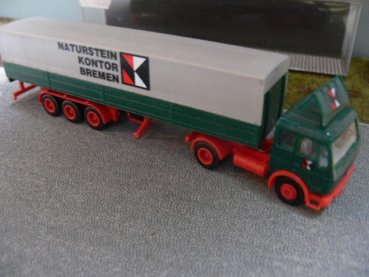 1/87 Albedo MB NG Naturstein Kontor Bremen Planen-Sattelzug