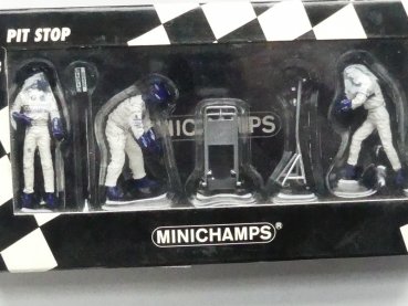1/43 Minichamps Williams F1 Jack Set Pit Stop 343 100024