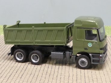 1/87 Herpa MB Actros L 96 Baukipper-LKW Bundeswehr/Auslandseinsatz 747004