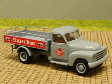 1/87 Brekina Hanomag L 28 Linzer Bier Getränke-Pritsche Sondermodell