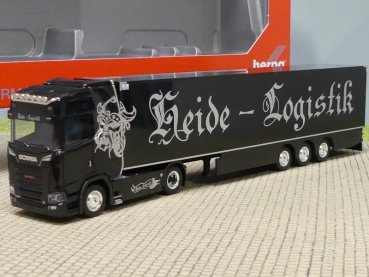 1/87 Herpa Scania CS 20 HD Kühlkoffer-Sattelzug Heide Logistik 316897