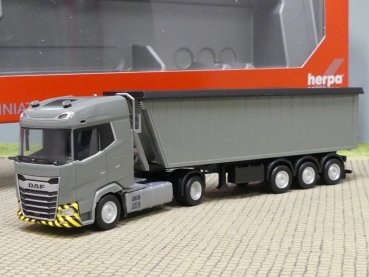 1/87 Herpa DAF XG Stöffelliner-Sattelzug grau 316231