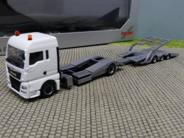 1/87 Herpa MAN TGX XXL Euro 6 LKW Transporter HZ weiß