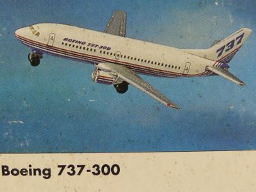 1/500 Herpa Boeing 737-300 Verpackung mit leichten Lagerspuren 500449