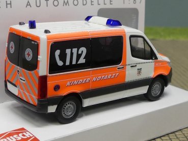 1/87 Busch Mercedes Benz Sprinter Rettungsdienst 53465