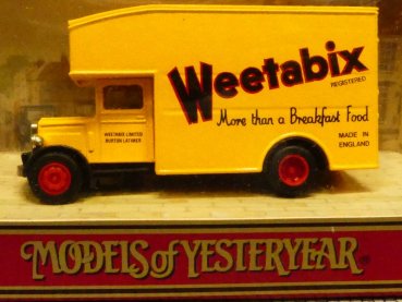 Matchbox Yesteryear Morris Courier Weetabix England 1931 Y31-B