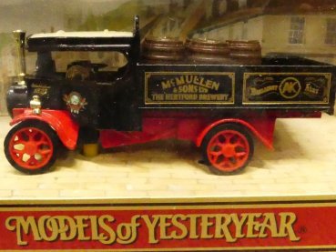 Matchbox Yesteryear Foden Steam Wagon 1922  Mullen & Sons Y27B