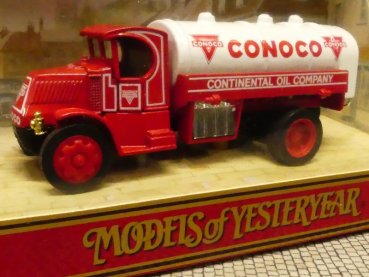 Matchbox Yesteryear Mack AC 1930 Conoco Tankwagen Y23B