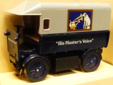 Matchbox Yesteryear Walker 1919 Electric Van His Masters Voice Y29