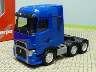 1/87 Herpa Renault T facelift 3achs 6×2 Zugmaschine blau 315104