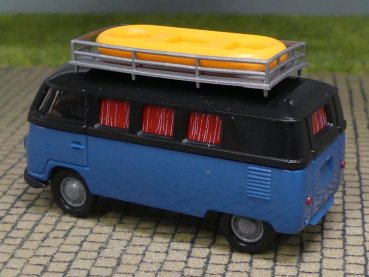 1/87 Brekina # 1783 VW T1 a Camper mit Schlauchboot-gelb 31029