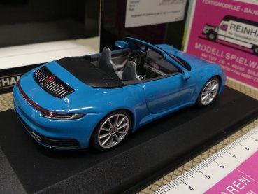 1/43 Minichamps Porsche 911 Carrera 4S Cabrio blau 410 069332