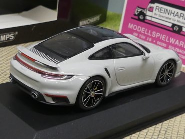 1/43 Minichamps Porsche 911 Turbo S grau 1of312 # 410069470