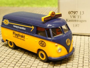 1/87 Wiking VW T1 ASG Flygfrakt 0797 13