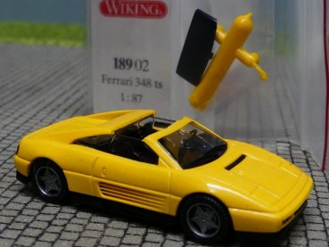 1/87 Wiking Ferrari 348 ts gelb 189 02