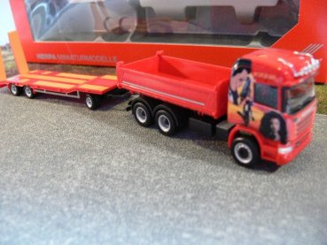 1/87 Herpa Scania R HL Meiller-Kipper mit TU3 Heidemann 307239