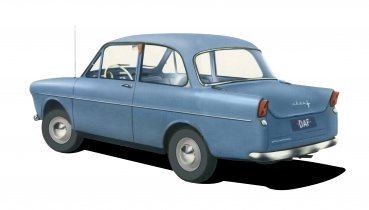 1/87 Brekina DAF 600 pastellblau 27701