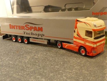 1/87 Herpa DAF XF 6 SSC Schubboden-SZ Tschopp Interspan CH 931915