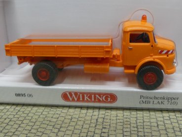 1/87 Wiking MB LAK 710 Pritschenkipper kommunal 0895 06