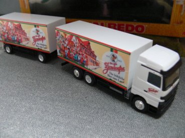 1/87 Albedo MB Actros Zirndorfer Bier Bayern Koffer-HZ 250063