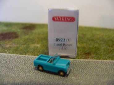 1/160 Wiking N-Spur Land Rover helltürkis 0923 01