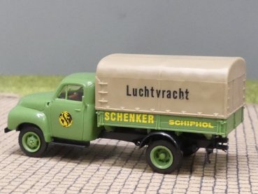 1/87 Brekina Opel Blitz Schenker Schipol Luchtvracht Plane