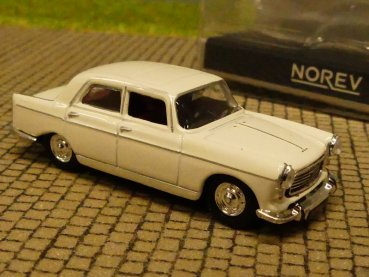 1/87 Norev Peugeot 404 1968 weiß 474447