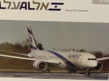 1/200 Herpa EL AL Boeing 787-9 Dreamliner 559249