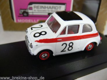 1/43 Vitesse Fiat 500 Sport 12 H. Hockenheim 1958 #28 L082 B