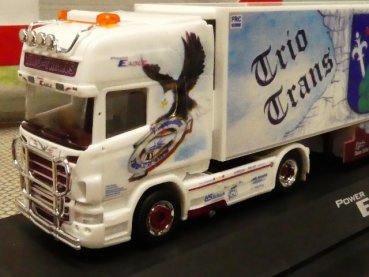 1/87 Herpa Scania R TL Kühlkoffer SZ Trio-Trans Power Eagle 121965