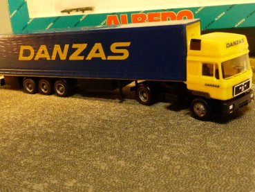 1/87 Albedo MAN F90 DANZAS Planen Sattelzug 298008