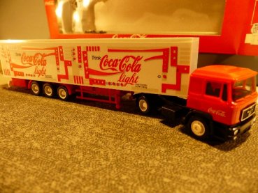 1/87 Albedo MAN F90 Coca Cola Light Koffer Sattelzug 400153