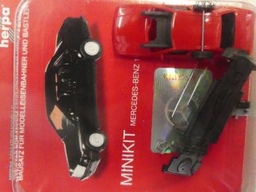 1/87 Herpa Minikit Mercedes-Benz 190 E rot 012409-007