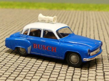 1/87 Brekina Wartburg 311 mit Lautsprecher Cirkus Busch 27014