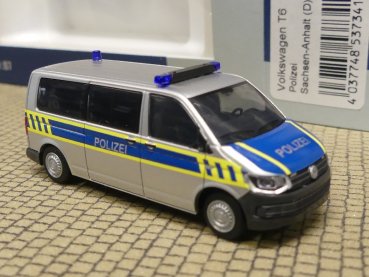 1/87 Rietze VW T6 Polizei Sachsen-Anhalt 53734