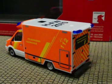 1/87 Herpa MB Sprinter RTW Feuerwehr Hannover Interschutz 2022 941426