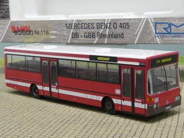 1/87 Rietze MB O 405 DB GBB Rheinland 71844