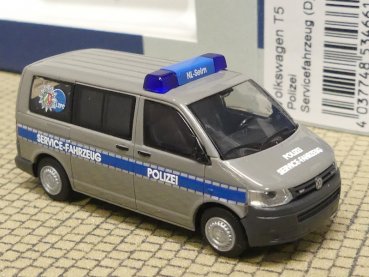 1/87 Rietze VW T5 10 Polizei Servicefahrzeug 53466