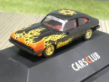 1/87 Herpa Ford Capri mit Flammendecor CarsClub 2006 194266