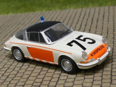 1/87 Brekina Porsche 911 Targa Rijkspolitie #75 16267