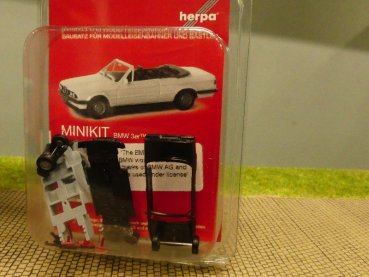 1/87 Herpa Minikit BMW 3er Cabrio schwarz 012225-006